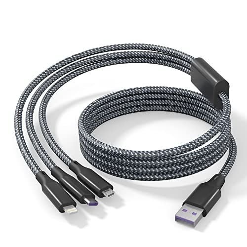 3-in-1 Braided Charging Cable