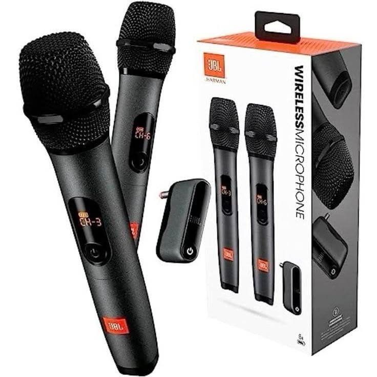 Wireless Dual Microphone Set